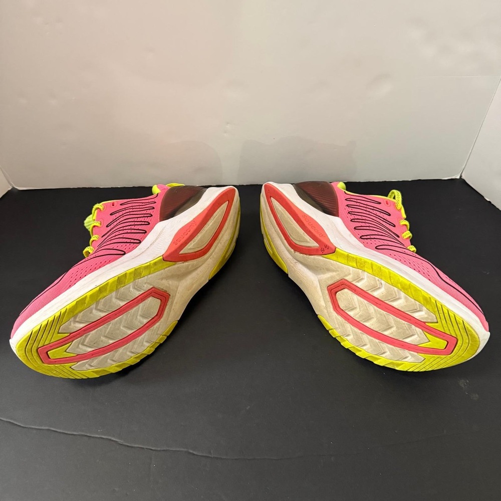 Saucony Endorphin Shift Womens Running Shoes Pink Citron Size 10 - Picture 6 of 15
